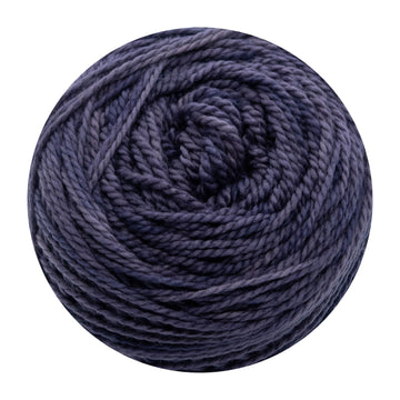 Naturally dyed pure merino in LavenderLips - blue deep purple colourway
