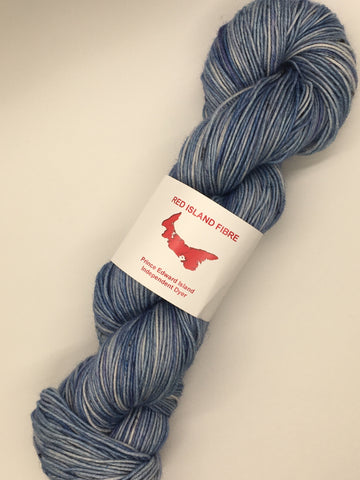 Moody Blue<br>Blue Faced Leicester+Nylon