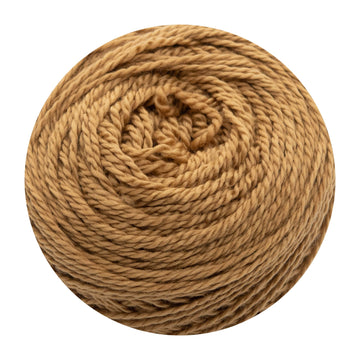 Naturally dyed pure merino in CaramelLift - caramel colourway