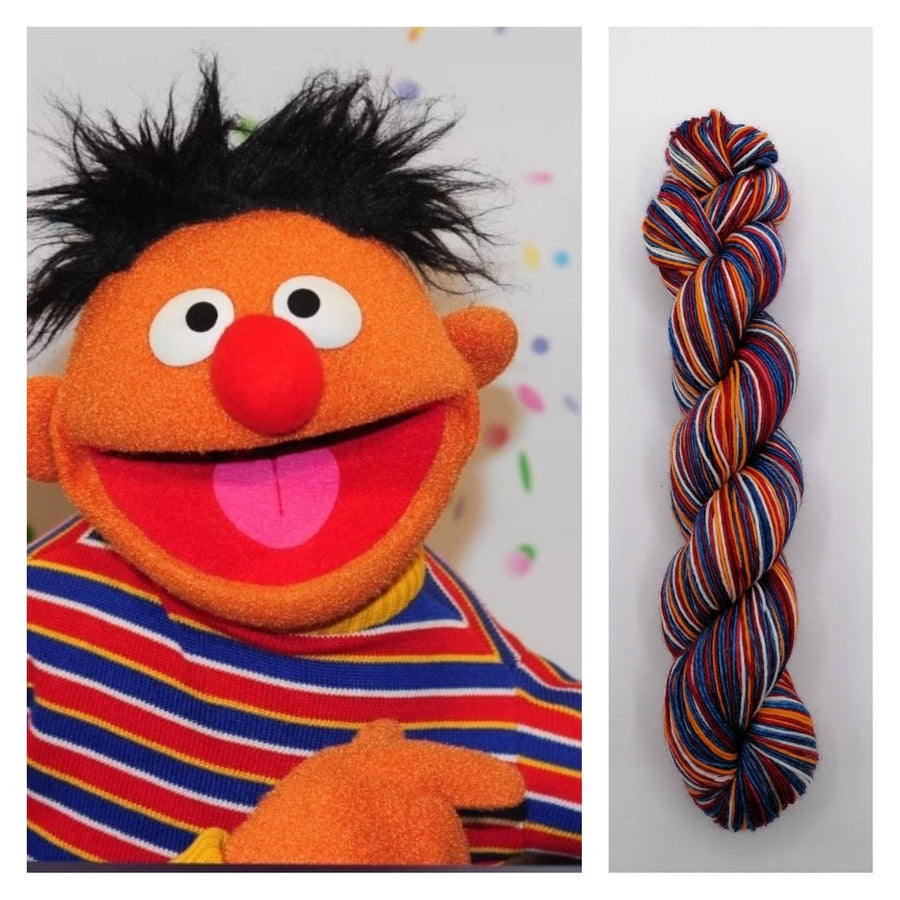 Ernie self striping sock yarn