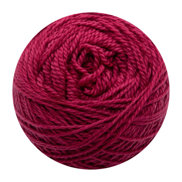 Naturally dyed pure merino in KissStar - Cherry red colourway