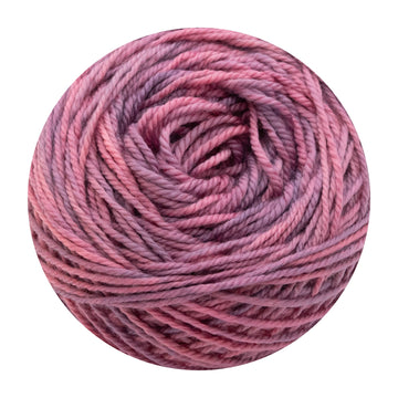Naturally dyed pure merino in PinkCaboose pink colourway