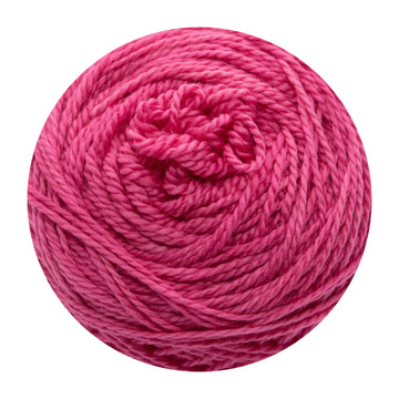 Naturally dyed pure merino in ShowGirl - bright pink colourway