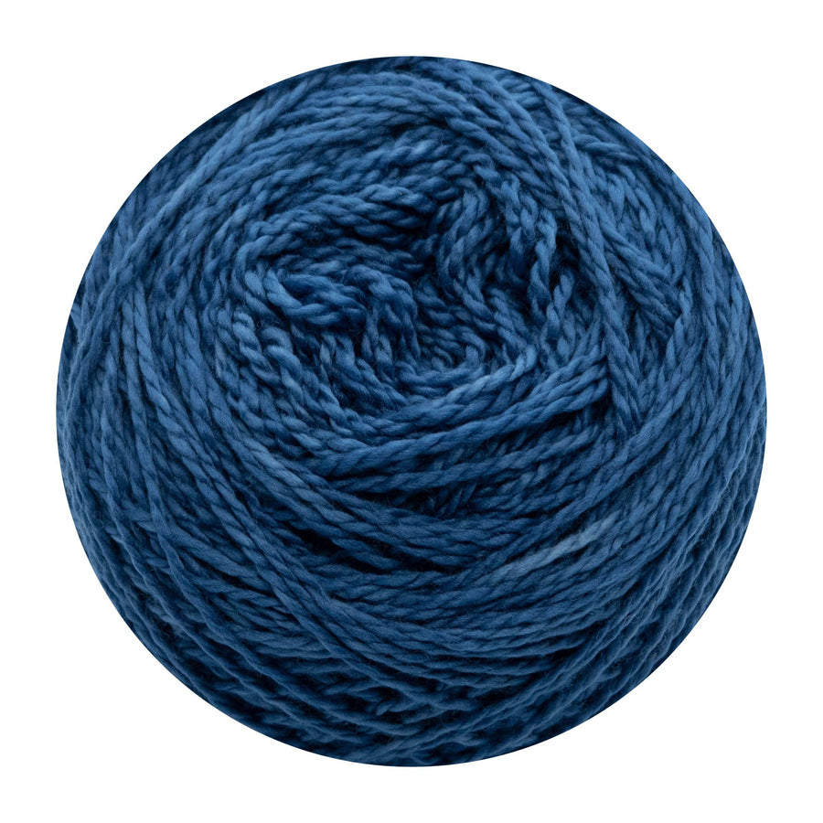 Naturally dyed pure merino in Stargazer - Indigo blue colourway